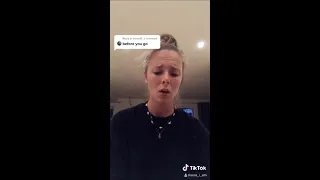 full cover by sera i am before you go cover by lewis capaldi live singing 