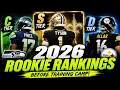 Final 2026 Dynasty Rookie Rankings Before Training Camp