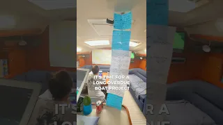 Sailboat standing desk #sailingbyefelicia