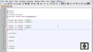 JAVA SCRIPT PART 13 Logical Operators