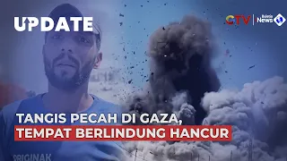 Tangis Pecah di Gaza Tengah, Serangan Israel Hancurkan Tempat Berlindung