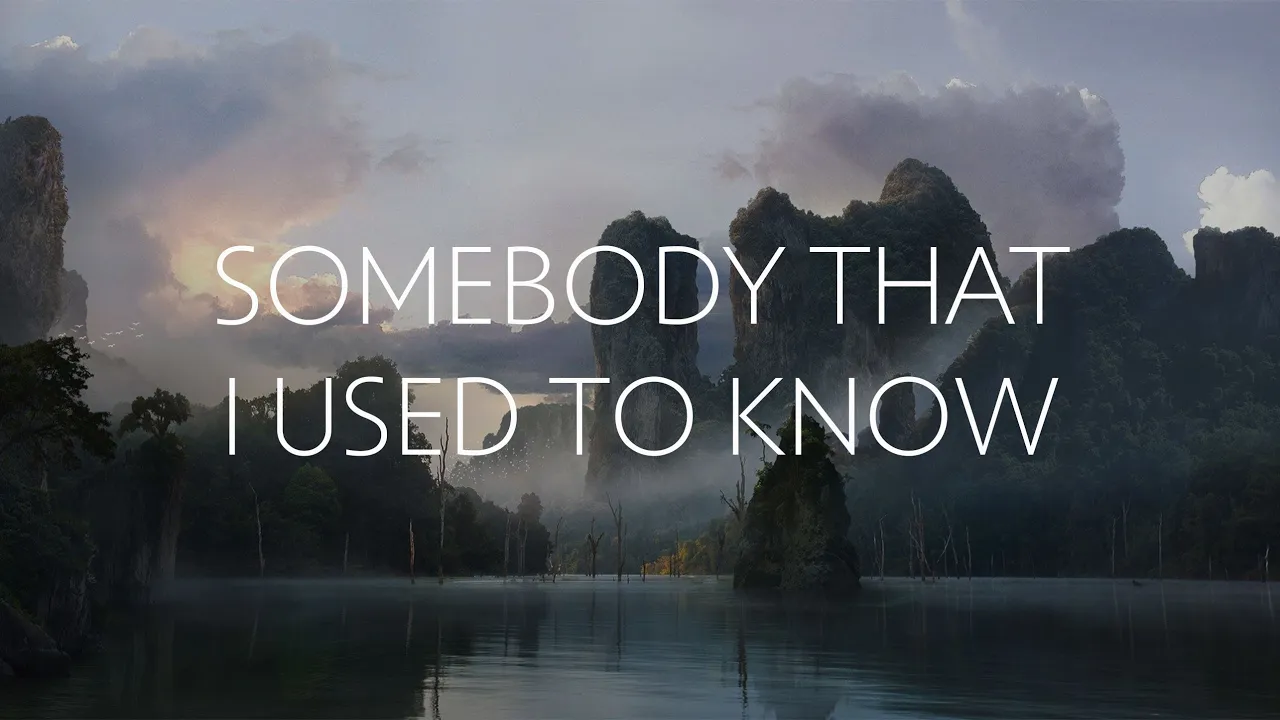 32Stitches - Somebody That I Used To Know ft. Salvo | Lyrics