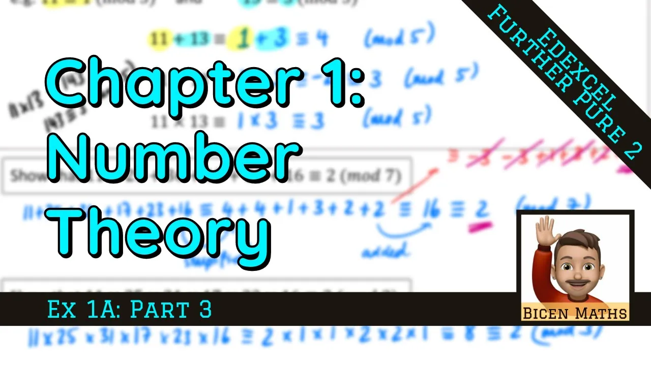 Number Theory 3 • Euclidean Algorithm • FP2 Ex1B • ♾️