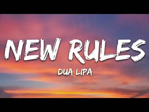 Download MP3 Dua Lipa - New Rules (Lyrics)