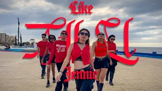  k pop dance in public jennie seoul city like jennie mma 2025 by polaris