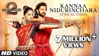 baahubali 2 songs telugu kanna nidurinchara full song with lyrics prabhas anushka bahubali songs