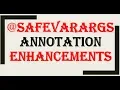 SafeVarargs Annotation Enhancements Java 9 New Features
