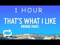 Download Lagu Bruno Mars - That’s What I Like (Lyrics) | 1 hour
