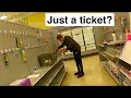 Police Catch Shoplifter Emptying Entire Aisle