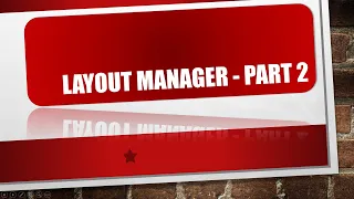 Java Programming Layout Manager - Part 2 Flow and Card Layout
