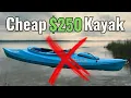 You Should NEVER Fish From a Cheap Kayak Sun Dolphin Aruba 10 Review