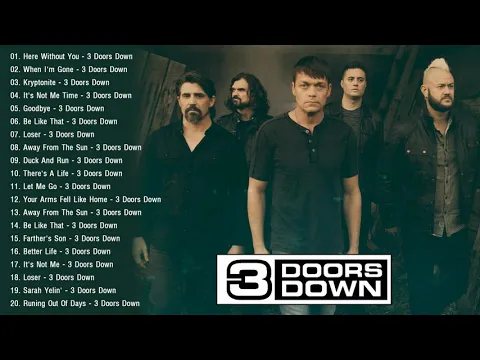 Download MP3 3 Doors Down Greatest Hits - Best Songs of 3 Doors Down Full Album