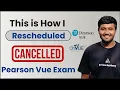 How to Reschedule the Cancelled Pearson Vue Home Test Pearson Vue Certification Exam at Home