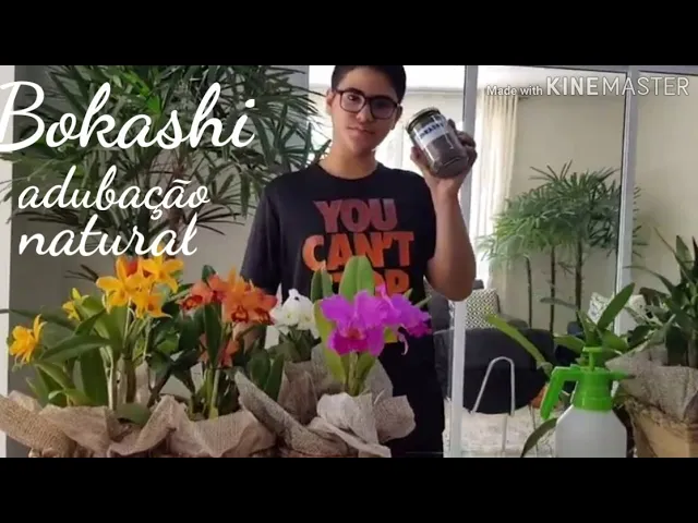 ADUBAÇÃO PARA ORQUIDEAS (BOKASHI) !!!!