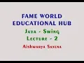 2 - JFrames In Java
