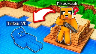 El MEJOR Escondite EXTREMO de Camuflaje en Minecraft 😂 Los COMPAS