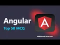 Top 50 Angular Multiple Choice Questions Angular Interview Preparation