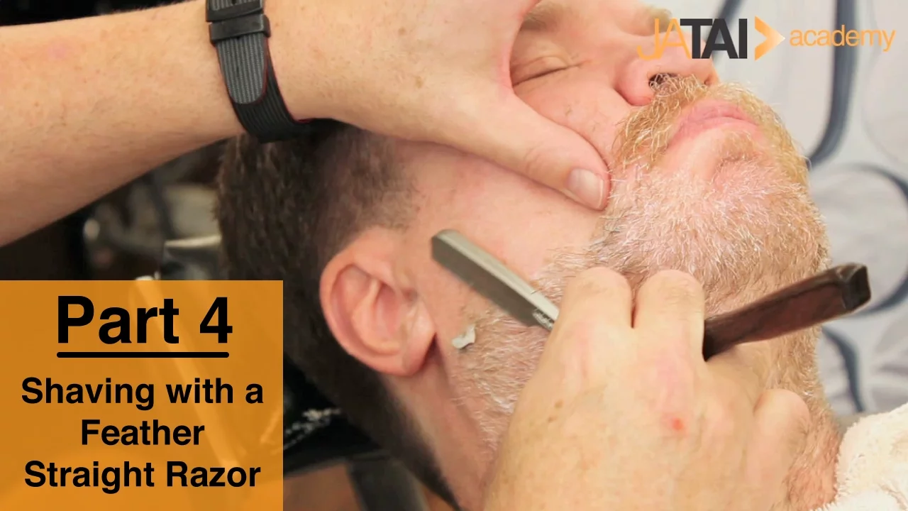 Men's Contemporary Partially Disconnected Haircut - Shaving Part 4