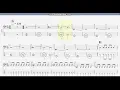【ベース譜】分岐点/WANIMA【4弦/TAB譜】/Bunkiten/WANIMA/BASS TAB/