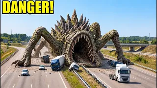 😱 Если вы увидите  LAND EATER... ДЕРЖИТЕСЬ ПОДАЛЬШЕ!! Он сожрал МОЮ МАШИНУ!