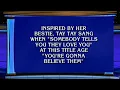 Taylor Swift Jeopardy question
