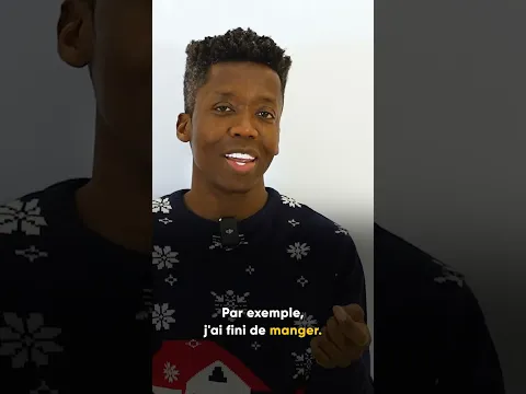 "I finished to eat." Ça semble logique mais c'est FAUX.