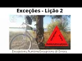 Exceptions Licao 2 - Exception RuntimeException and Error