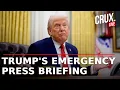Download Lagu LIVE | President Trump Holds Sudden Press Briefing As Rumors Swirl About His Health | US News