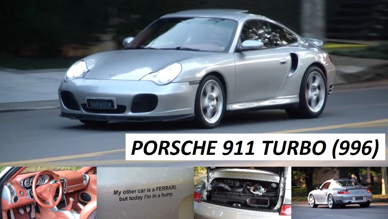 Garagem do Bellote TV: Porsche 911 Turbo (996, kit X50, escape esportivo e 450 cv)