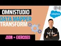 Salesforce OmniStudio DataMapper DataRaptor Transform - JSON Exercises and Challenges EP9