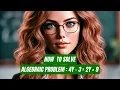 How to Solve 4y - 3 2y 9 Step-by-Step Algebra Tutorial Grade 6 Grade 7 Grade 8