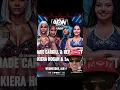 Download Lagu AEW Dynamite 1/4/23 Review! Kiera Hogan and Skye Blue vs Jade Cargill and Red Velvet! #shorts