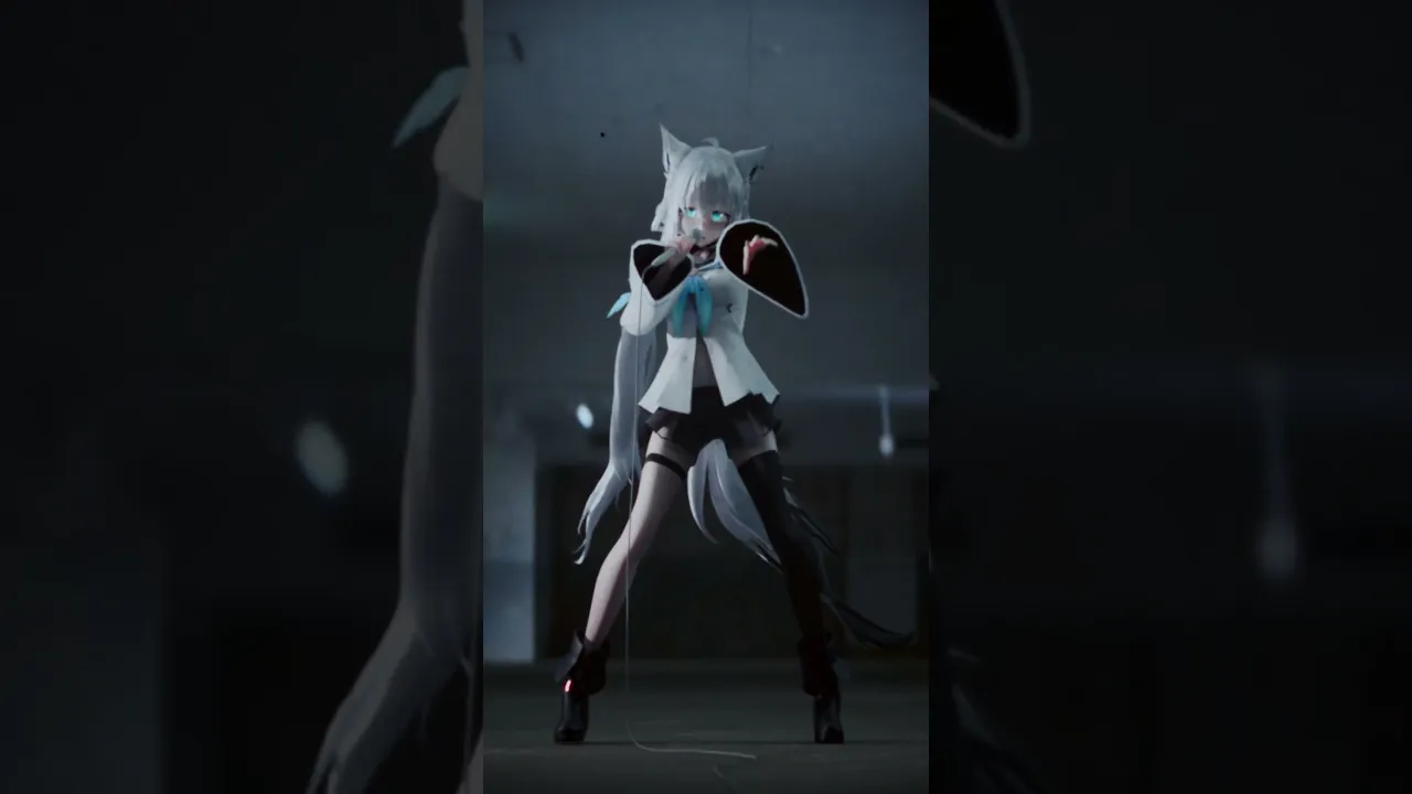 閃光のように推しカメラショート!  #vtuber　#shots  #白上フブキ #ホロライブ