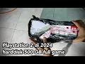 Lagu Playstation 2 second hand full game 500 GB bought at Matahari Game Shopee