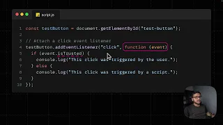 Detect Manual Clicks vs Script Clicks in JavaScript 2025