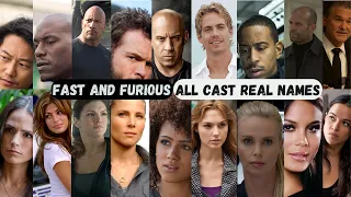 fast and furious cast real names