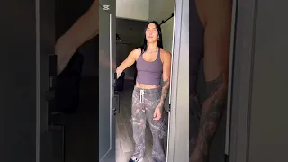Someone Knocked Rhea Ripley S Door Her Reaction Wwe Rhearipley Shorts 