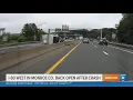 I-80 West reopens in Monroe County after crash