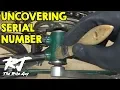 Finding And Revealing Bike Serial Number Hidden Under Paint