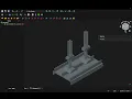 Parametric Steel Girder Bridge Modeling in Python pythonOCC 3D CAD STEP Export