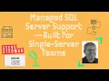 How Our Managed Services Work for One-Server Shops