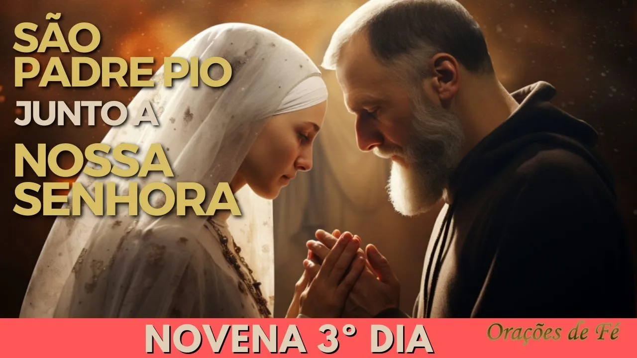 Novena a São Padre Pio junto a Nossa Senhora – Terceiro dia