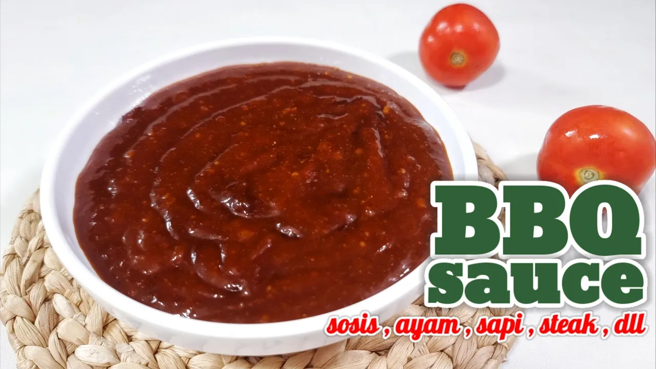 RESEP SAUS BARBEQUE  BBQ  SIMPLE SERBAGUNA  ---  COCOK BUAT SOSIS SAMPAI STEAK ENAK BANGET