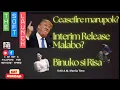 Download Lagu MARUPOK ANG CEASEFIRE, INTERIM RELEASE ALANGANIN? SI ALYAS RENE KUMANTA