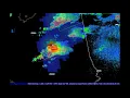 Newnan GA Supercell Radar and GLM FED Imagery March 25th 2021
