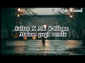 Download Lagu Saixse X Mk K-Clique Malam pagi remix Lyric (Malam masih muda asal kau duduk macam tak buat apa)
