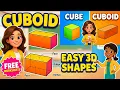 What Is a Rectangular Prism or Cuboid - Learn 3D Shapes Easily