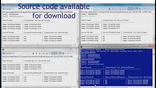 Peer-to-peer P2P chat w JAVA - prototype project 02 public version