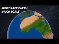 The Minecraft Earth 1 4000 Scale Map Still Not My Map