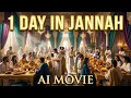 Lagu De eerste dag in JannahAI-filmische animatie van de hemel